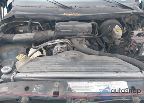 1998 Dodge Ram 1500 St из США, поврежденный, VIN 1B7HC16Y2WS538256